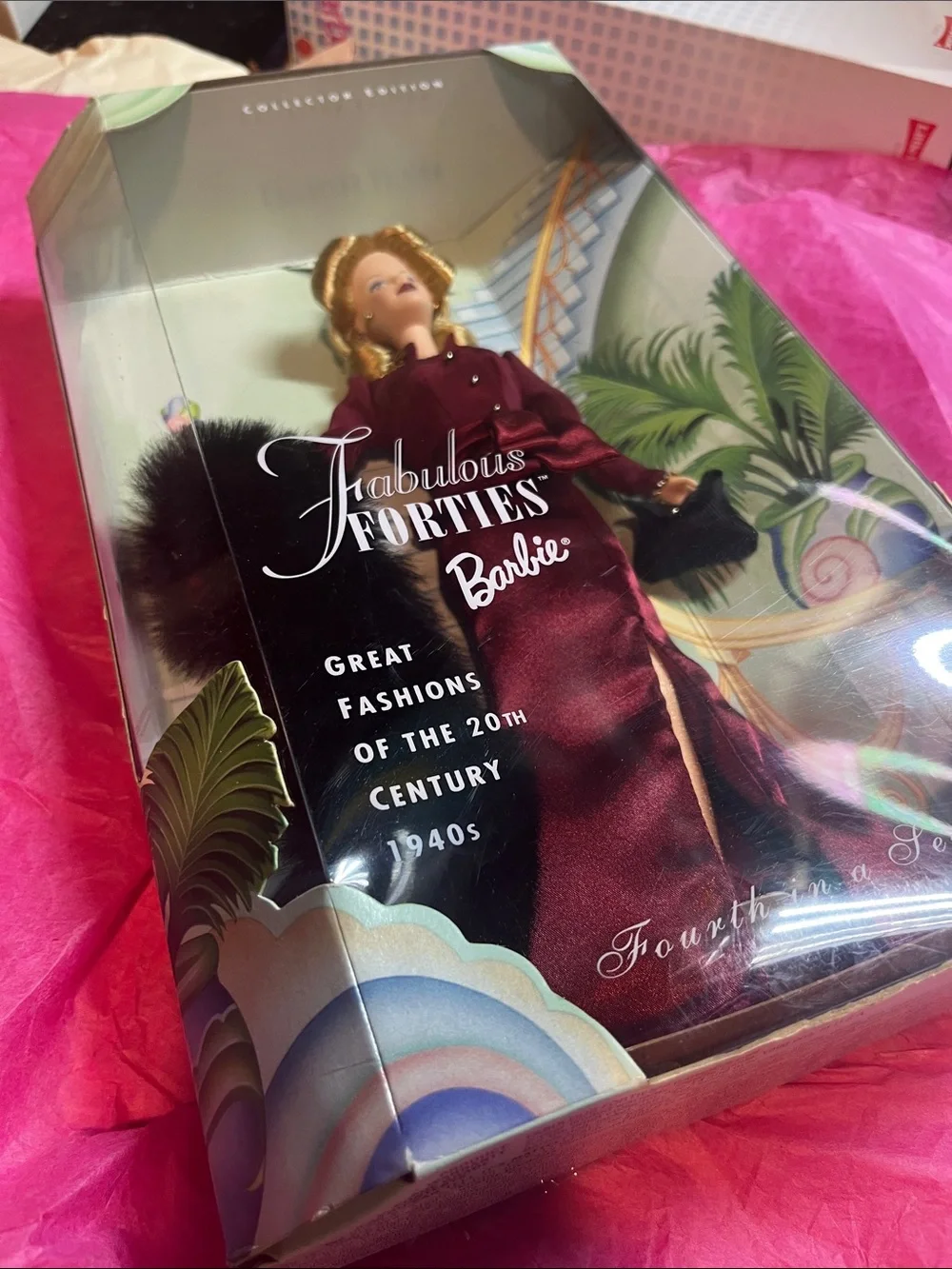 1999 Fabulous Forties Barbie Doll Great Fashions of the 20th Century NRFB